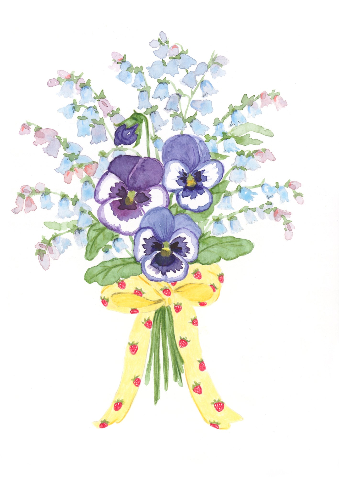 Bouquet of Flowers Original Artwork