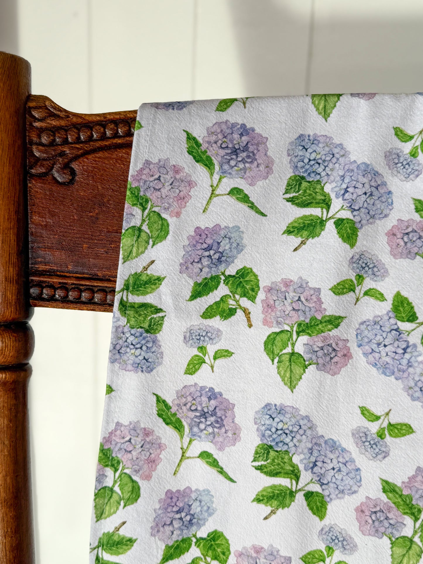 Hydrangea Collection - Flour Sack Cotton Tea Towel