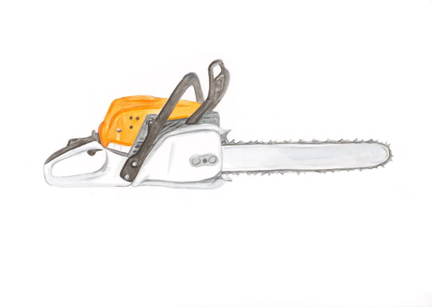Chainsaw Original Artwork