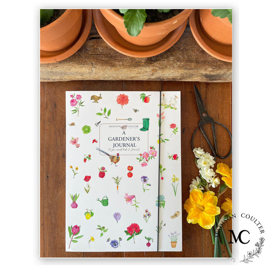 A Gardener's Journal- 10 year record book & journal