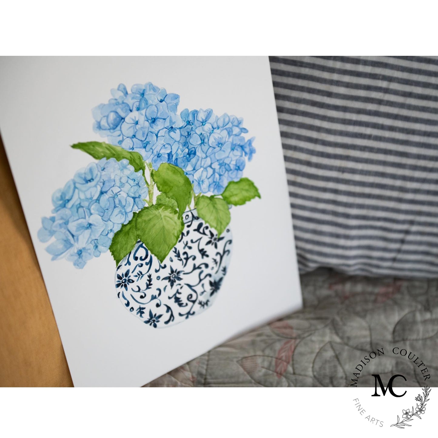 Hydrangea Watercolour
