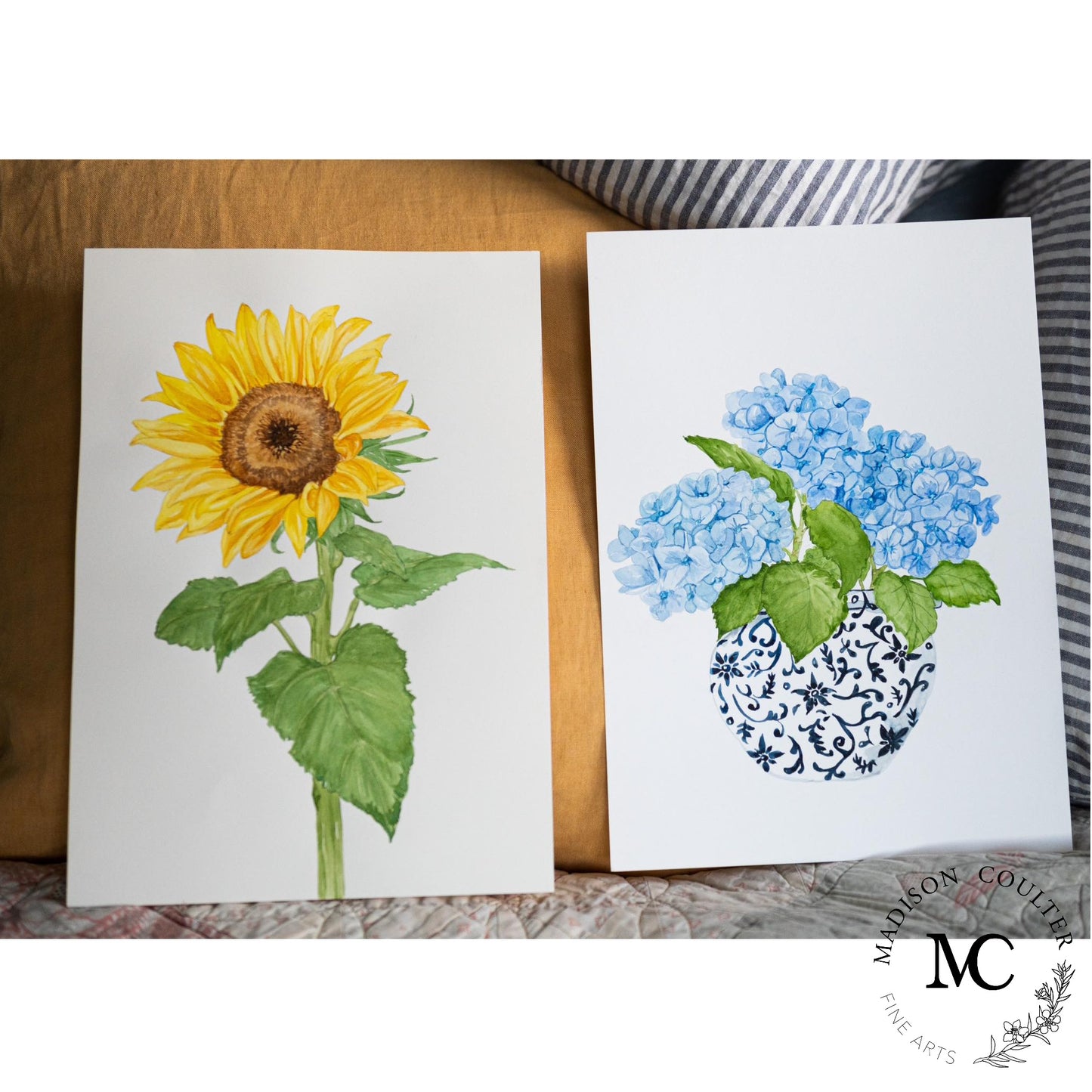 Hydrangea Watercolour