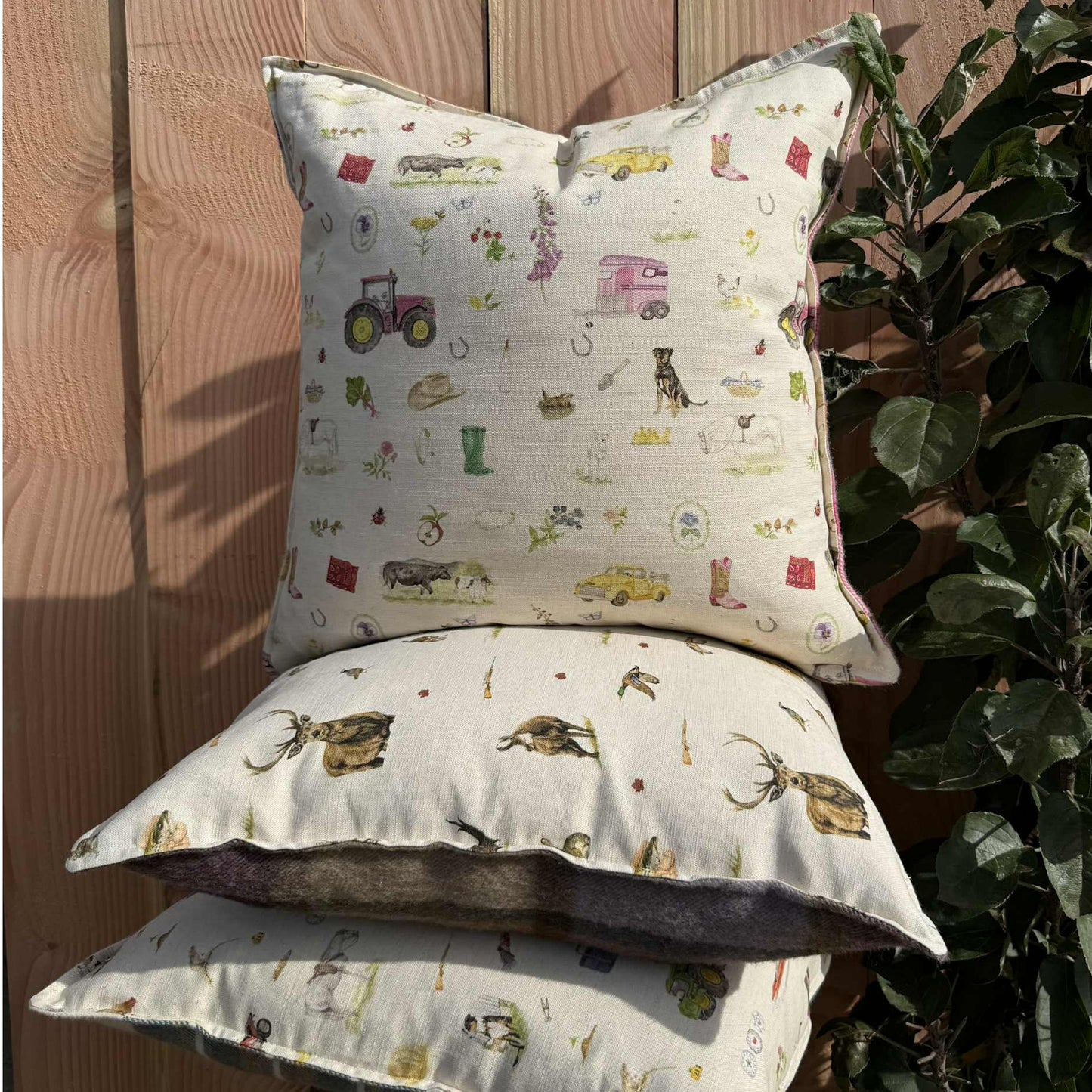 Farm Girl Life Linen/Wool Cushion