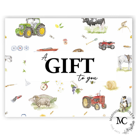 Tarjeta de regalo de Bellas Artes de Madison Coulter
