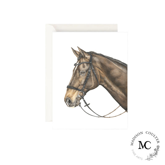 Greeting Card- Horse