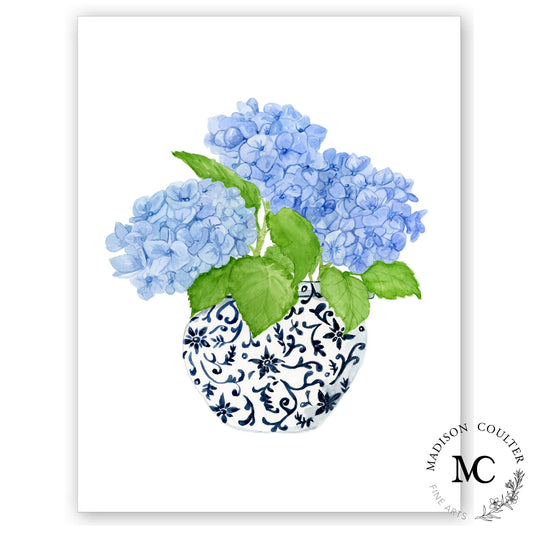 Hydrangea Watercolour