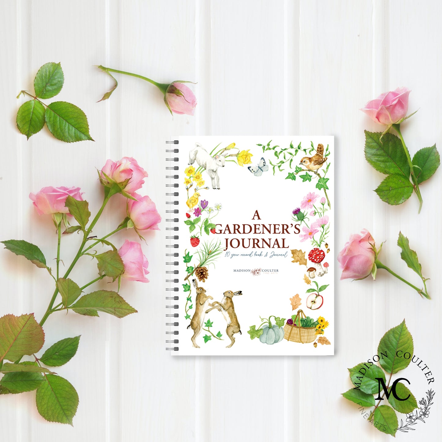 A Gardener's Journal- 10 year record book & journal