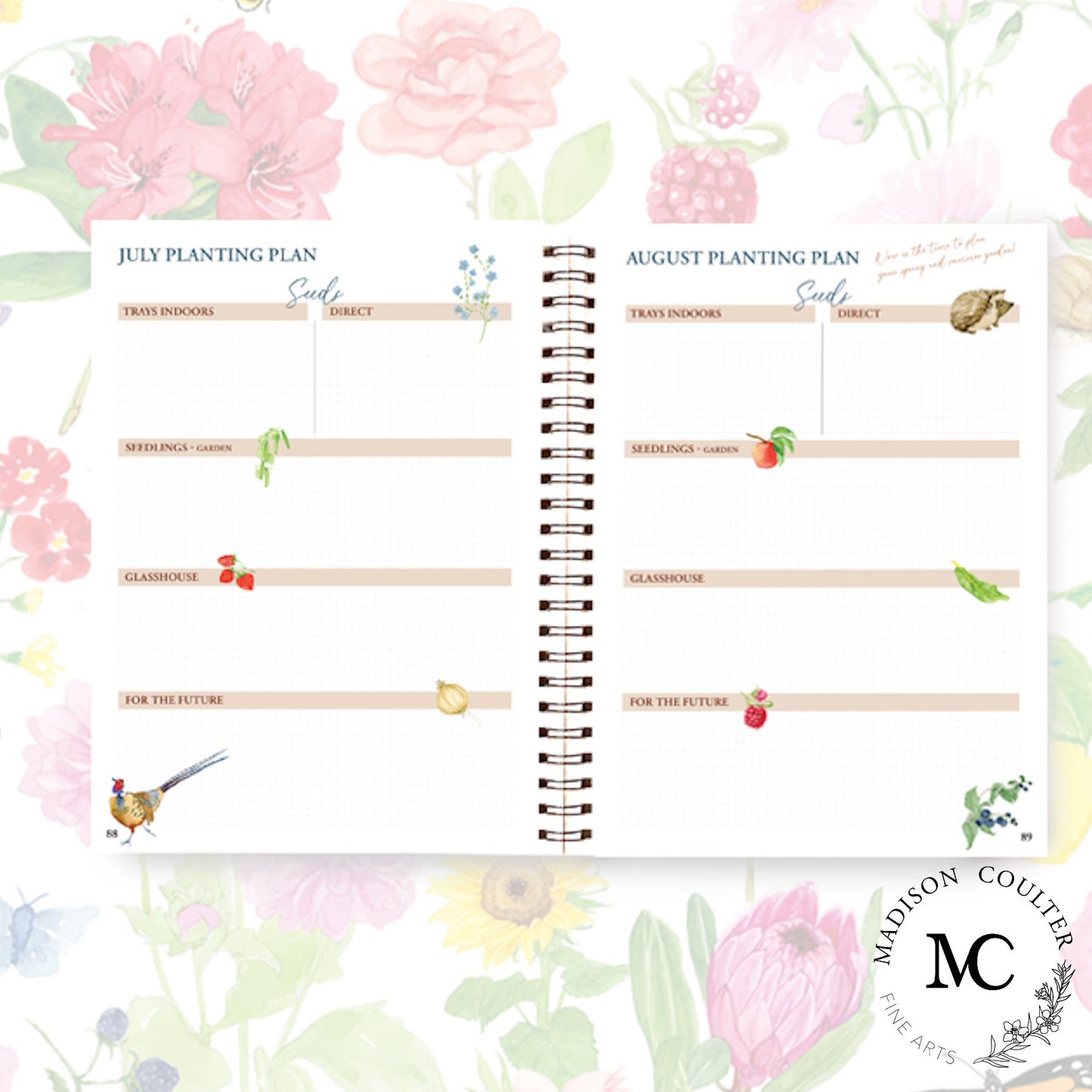 A Gardener's Journal- 10 year record book & journal