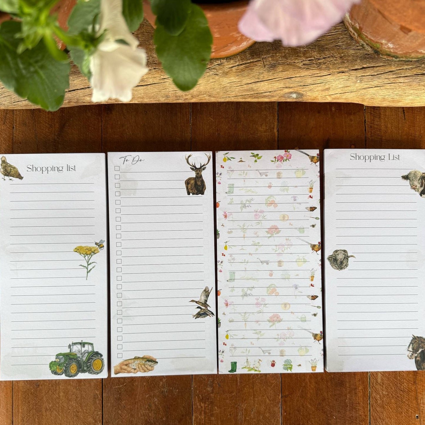 Notepad- Magnetic Back