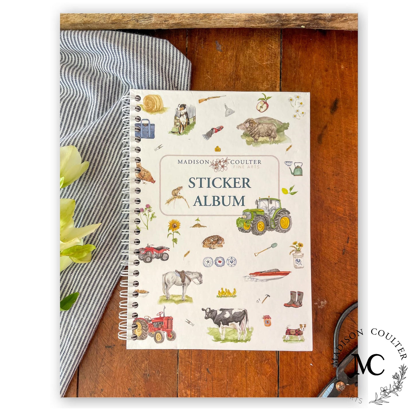 Sticker Album + 5 sticker sheets bundle