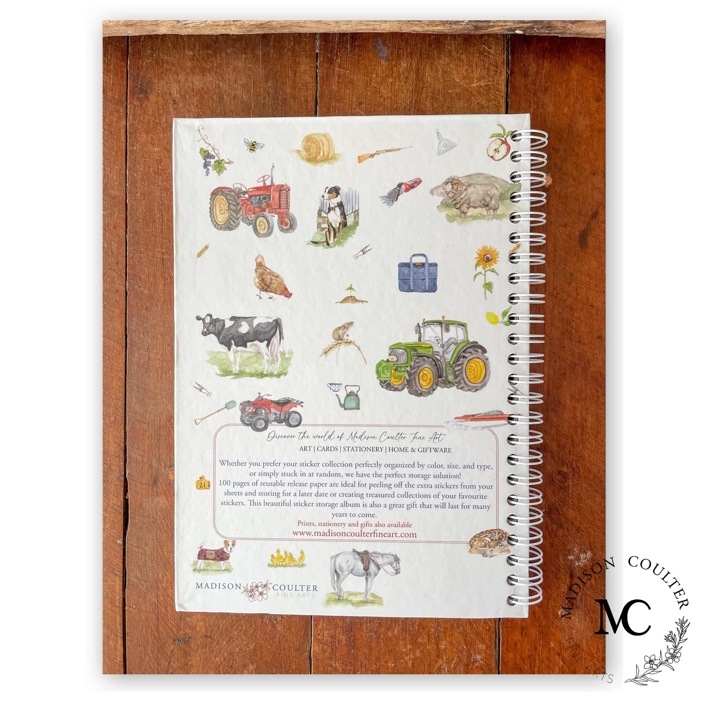 Sticker Album + 5 sticker sheets bundle