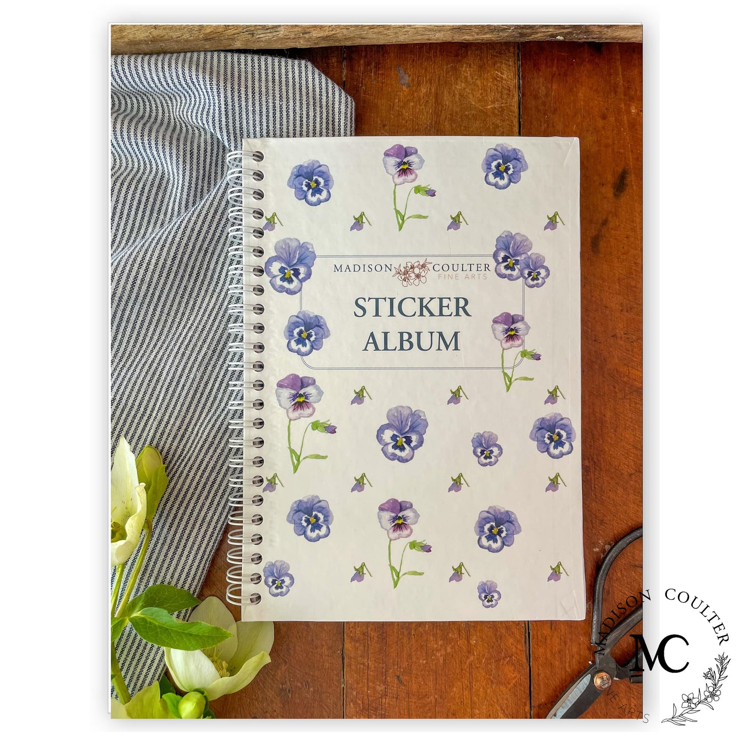 Sticker Album + 5 sticker sheets bundle