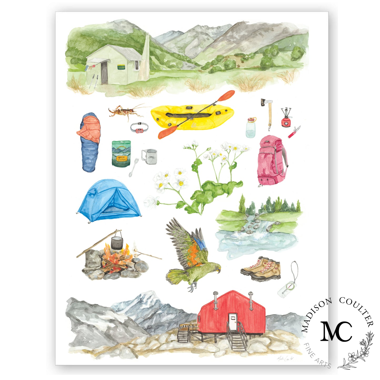 Wilderness Adventure Fine Art Print