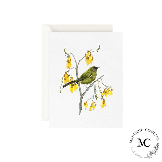 Greeting Card- Bellbird