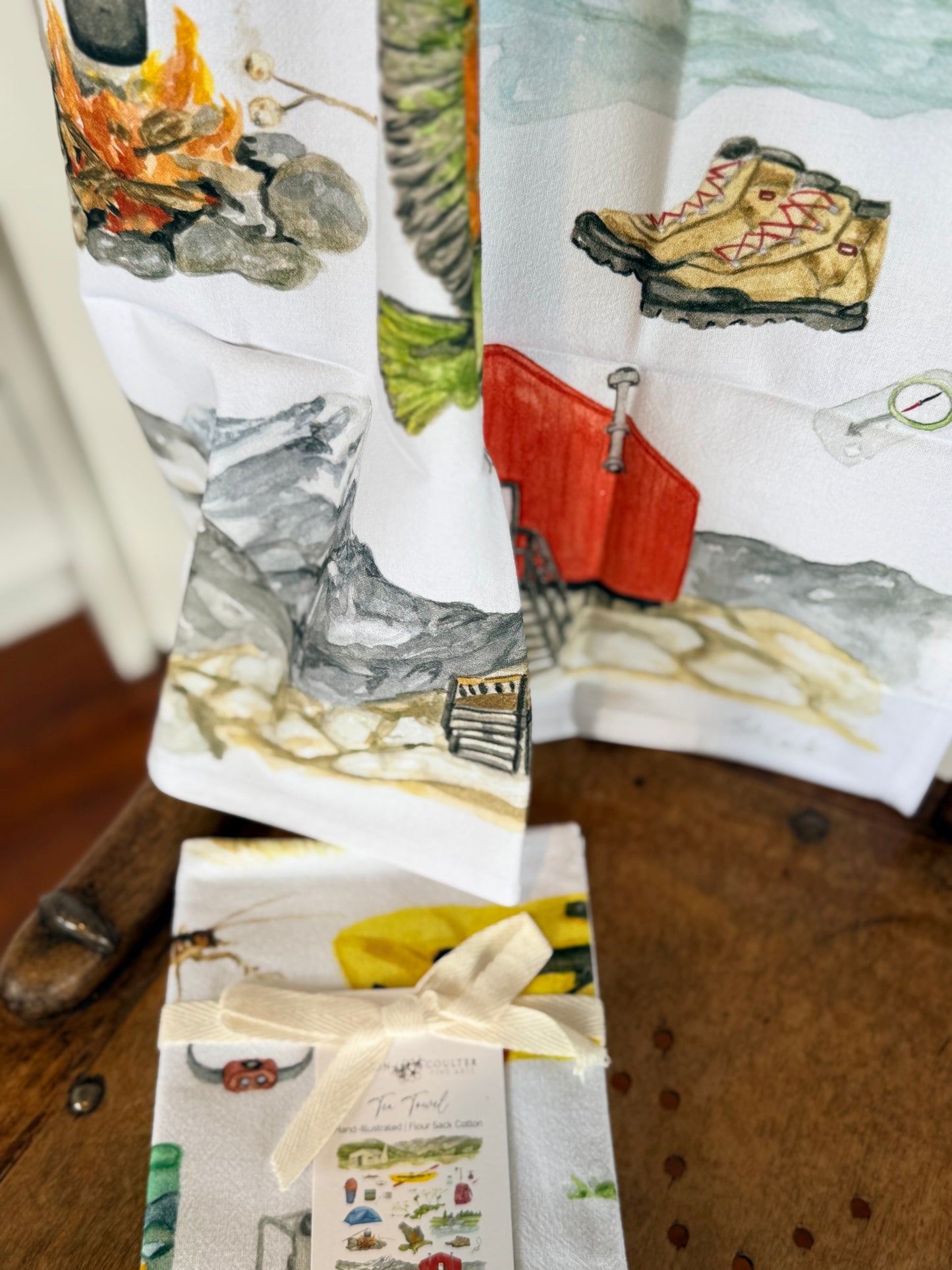 Wilderness Collection - Flour Sack Cotton Tea Towel