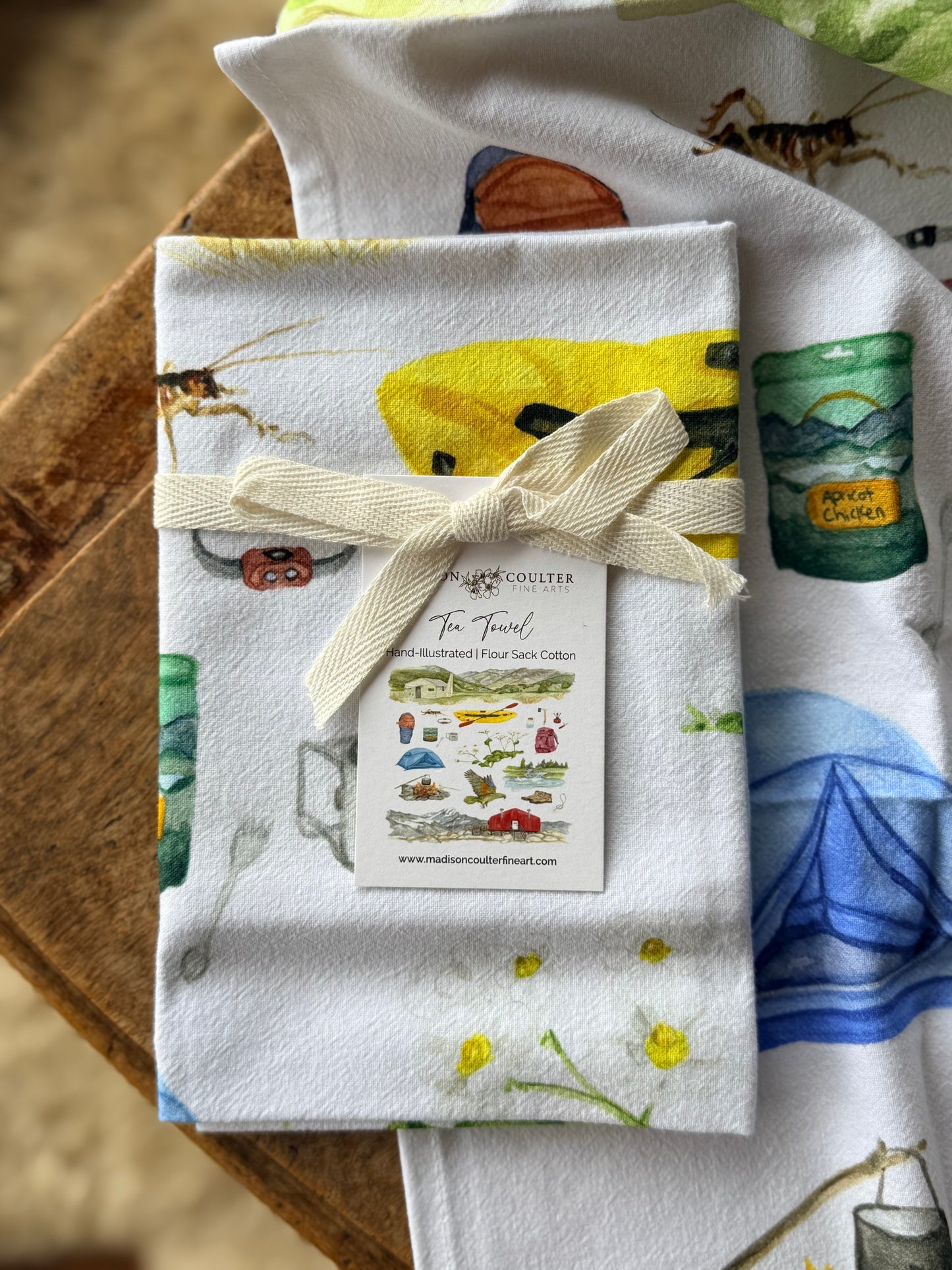 Wilderness Collection - Flour Sack Cotton Tea Towel