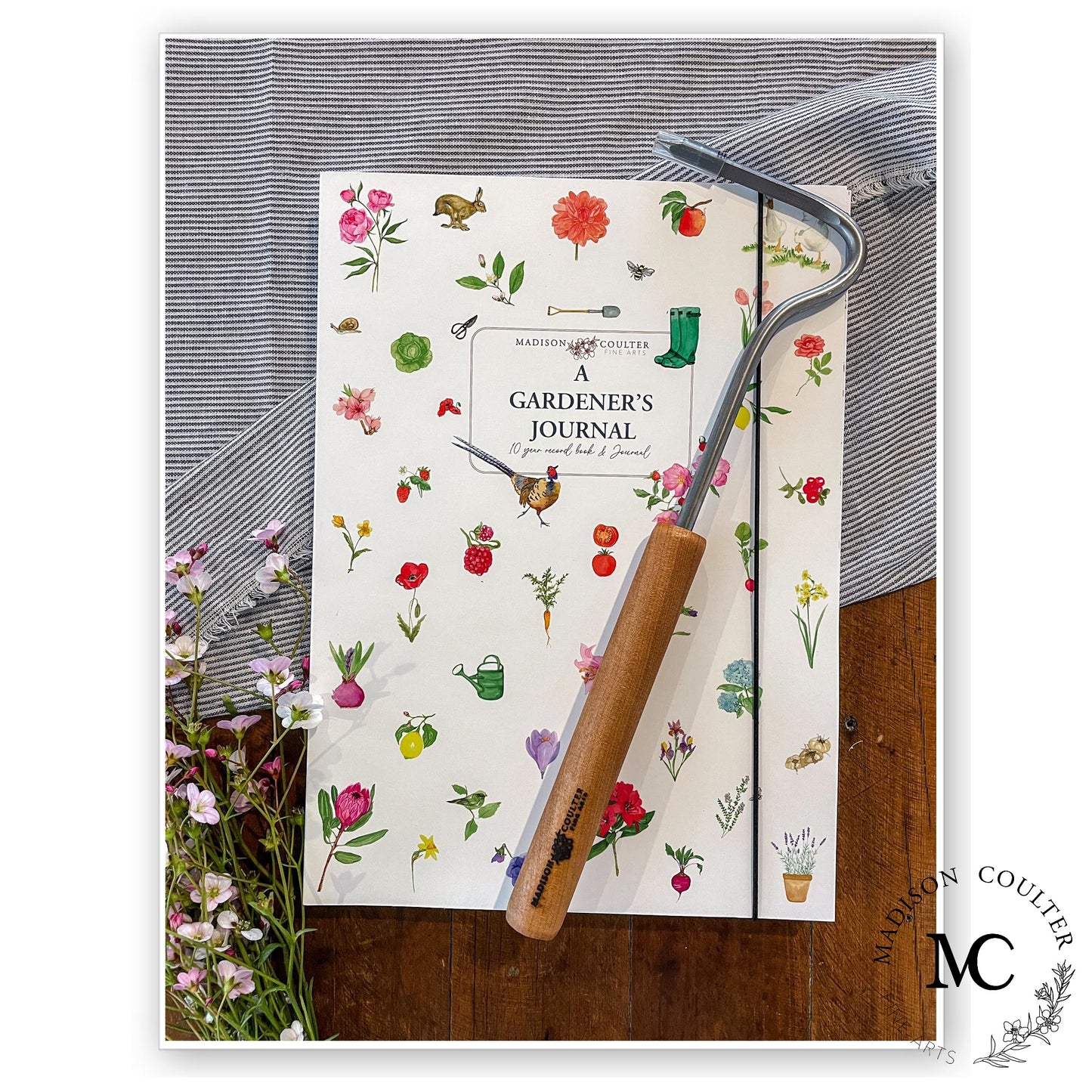 Gardeners Journal Gift Box + FREE Mother's Day card