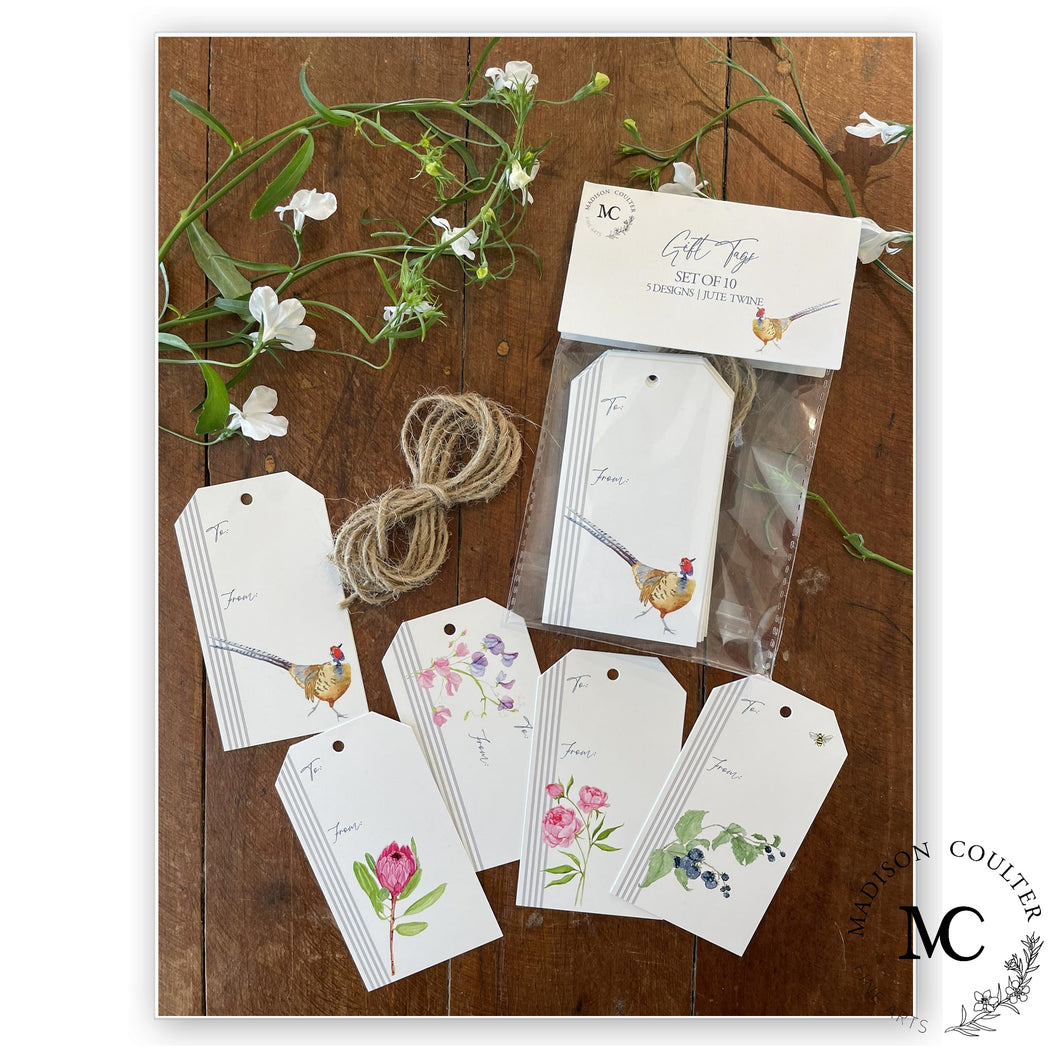 Gardeners Collection Gift Tags- pack of 10