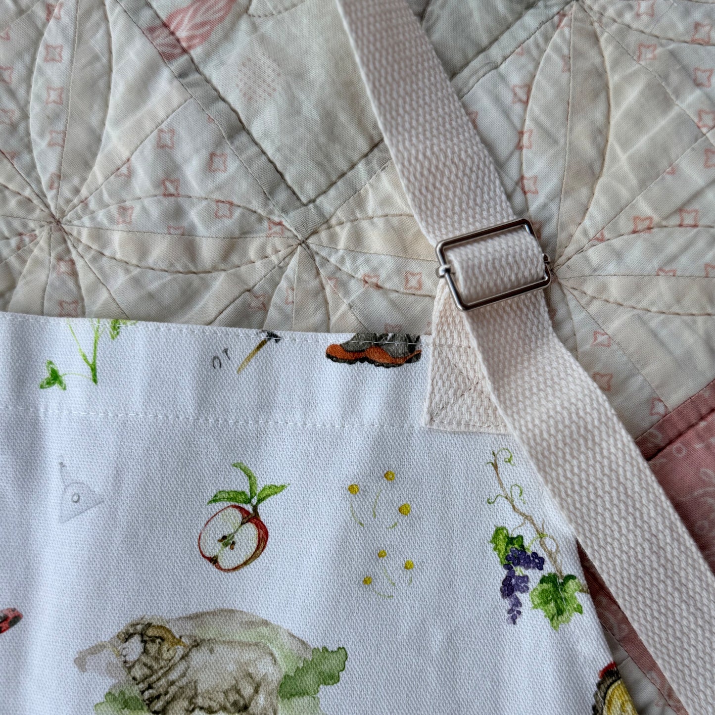 Farm life Collection- Cotton Canvas Apron
