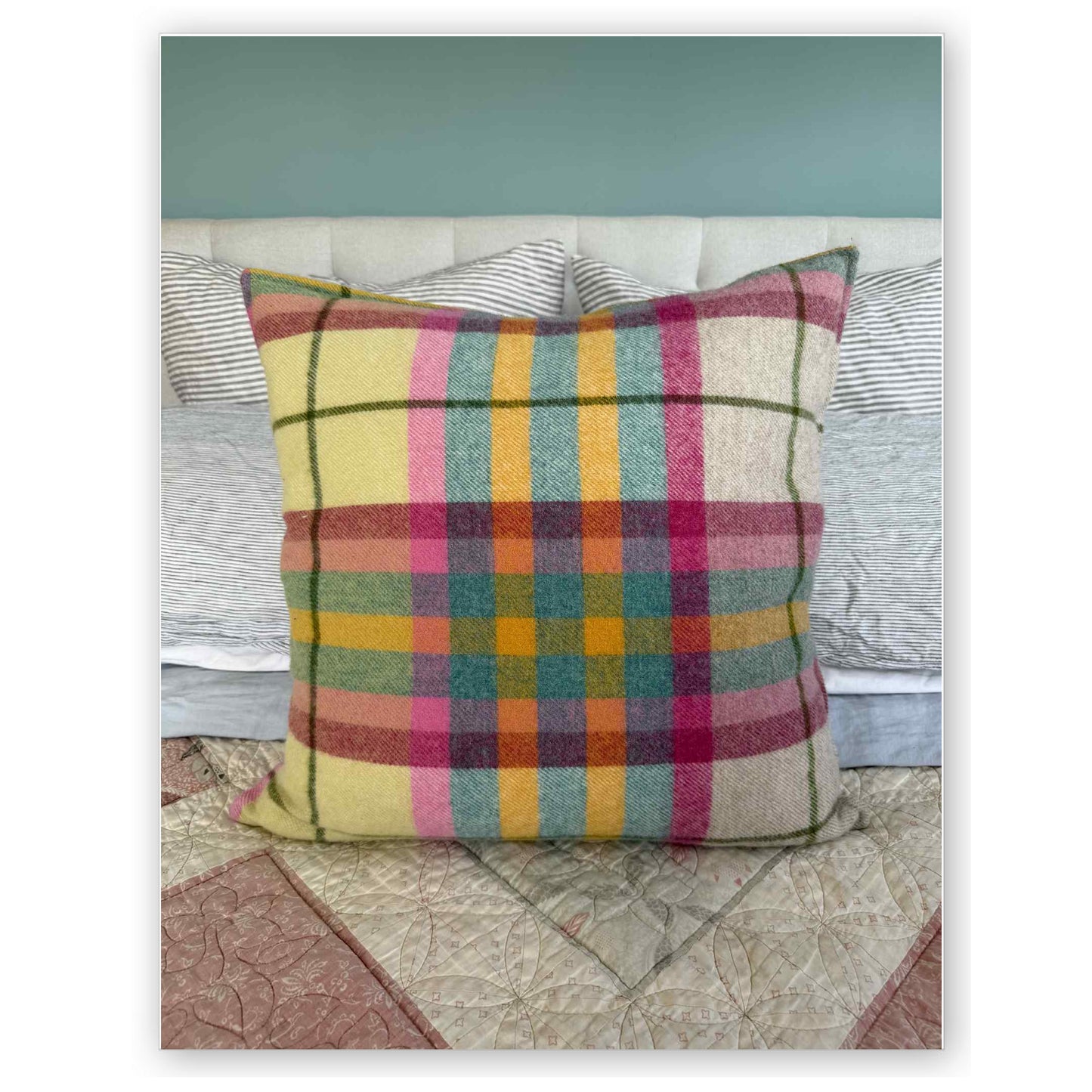Farm Girl Life Linen/Wool Cushion