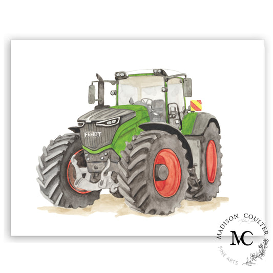 Fendt Tractor Fine Art Print