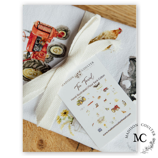 Farmer's Collection - Flour Sack Cotton Tea Towel