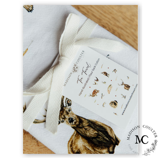 Hunter's Collection - Flour Sack Cotton Tea Towel