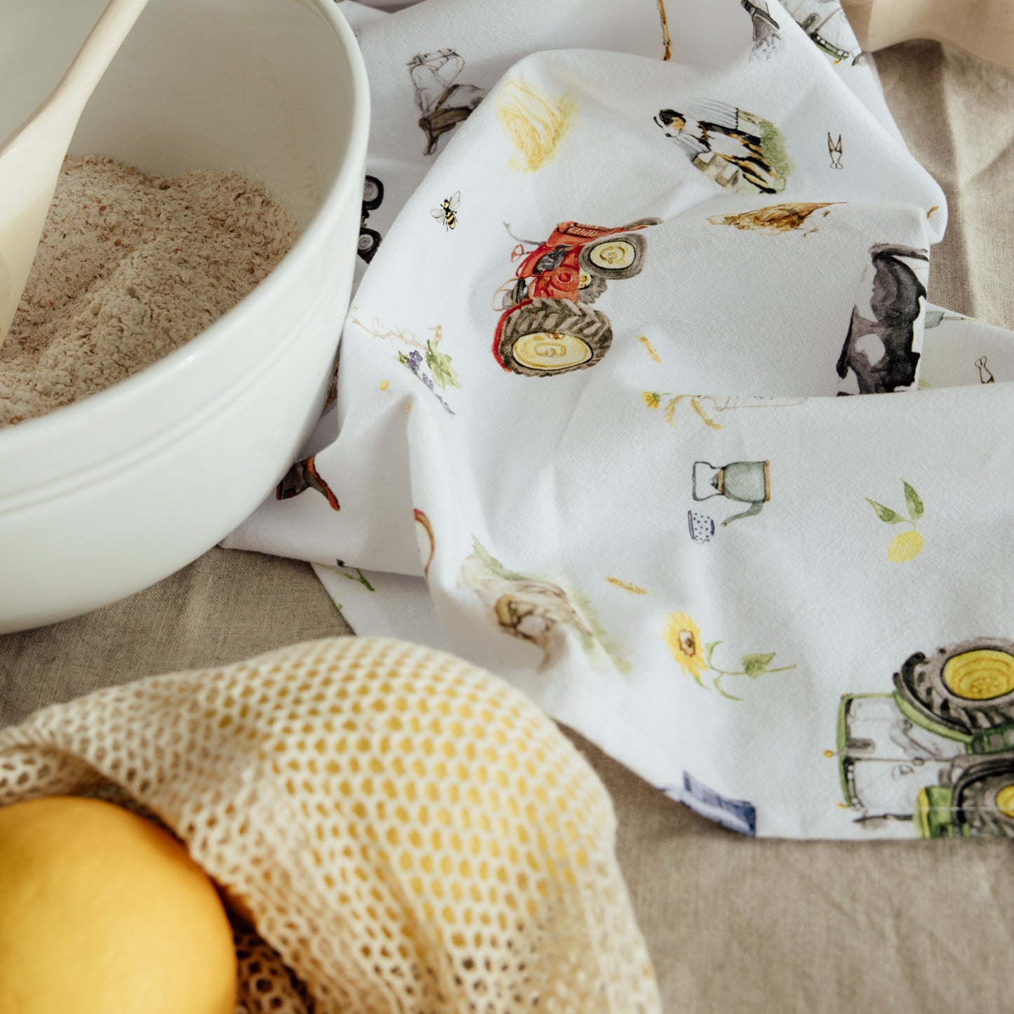 Farmer's Collection - Flour Sack Cotton Tea Towel