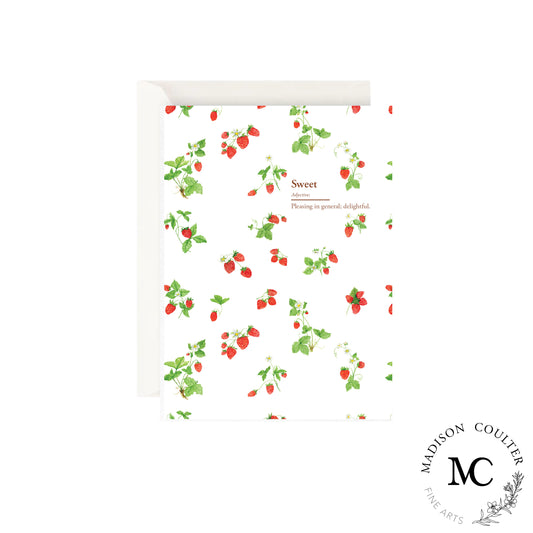 Tarjeta de felicitación- Par Mallard