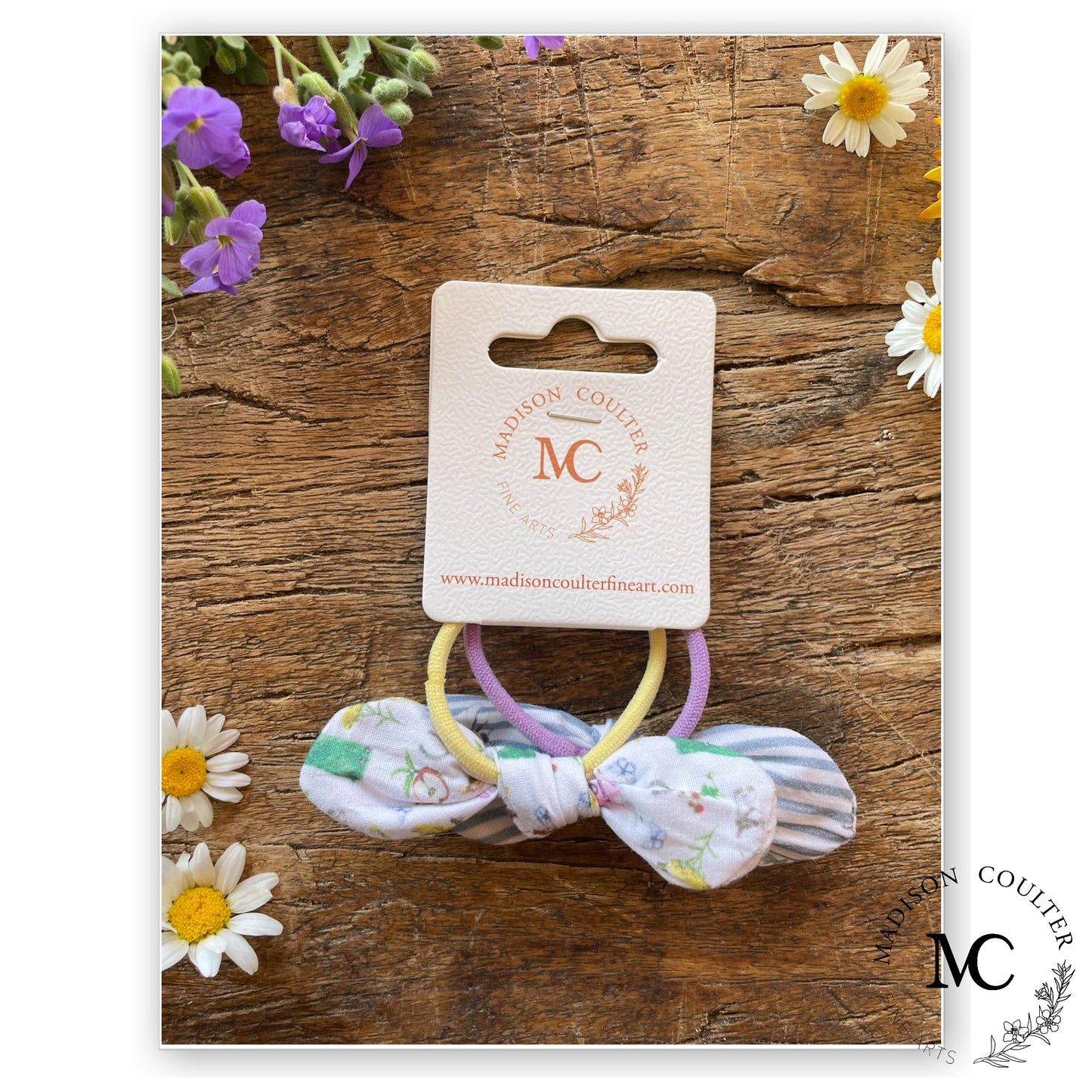 Handmade Bow Hair Ties