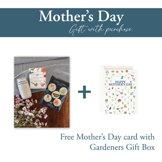 Gardeners Gift Box + Free Mother's Day card