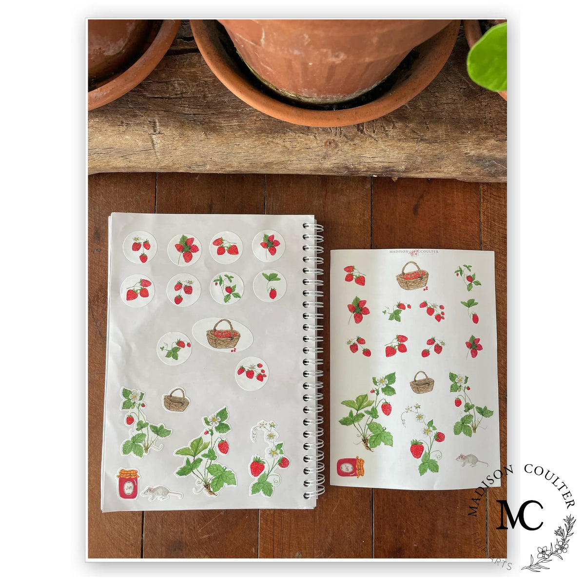 Sticker Sheet – Madison Coulter Fine Arts