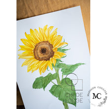 Load image into Gallery viewer, Sunflower Original Artwork
