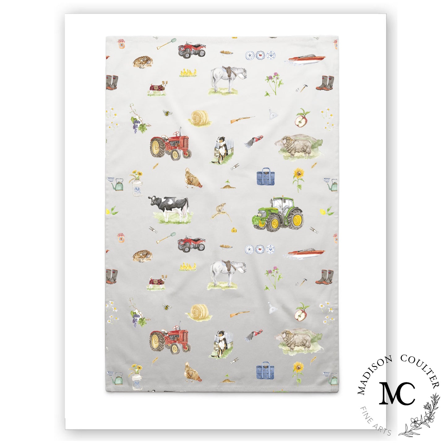 Farmer's Collection Linen/Cotton Tea Towel