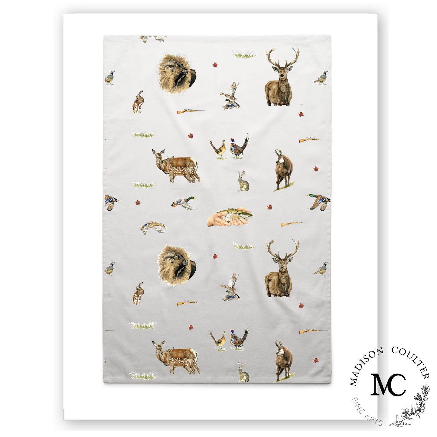 Hunter's Collection Linen/Cotton Tea Towel