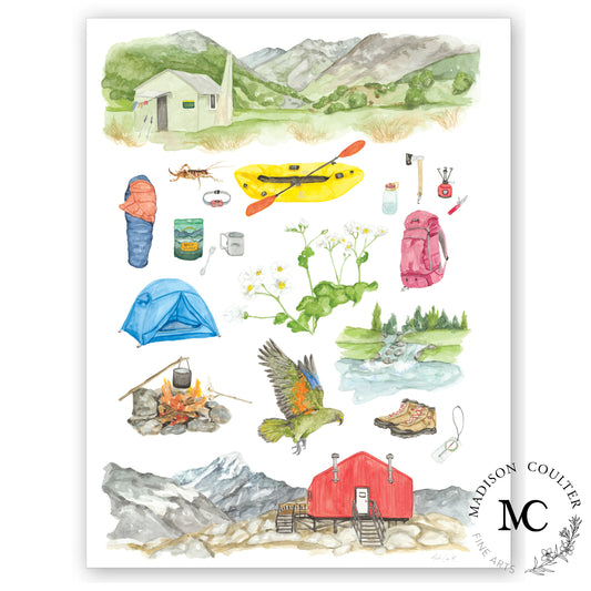 Wilderness Adventure Fine Art Print